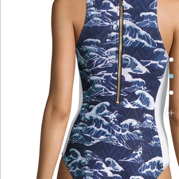 WE ARE HANDSOME Australia Cascade Collar Swimsuit - Picture 3 of 6